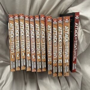 attack on titan manga volumes